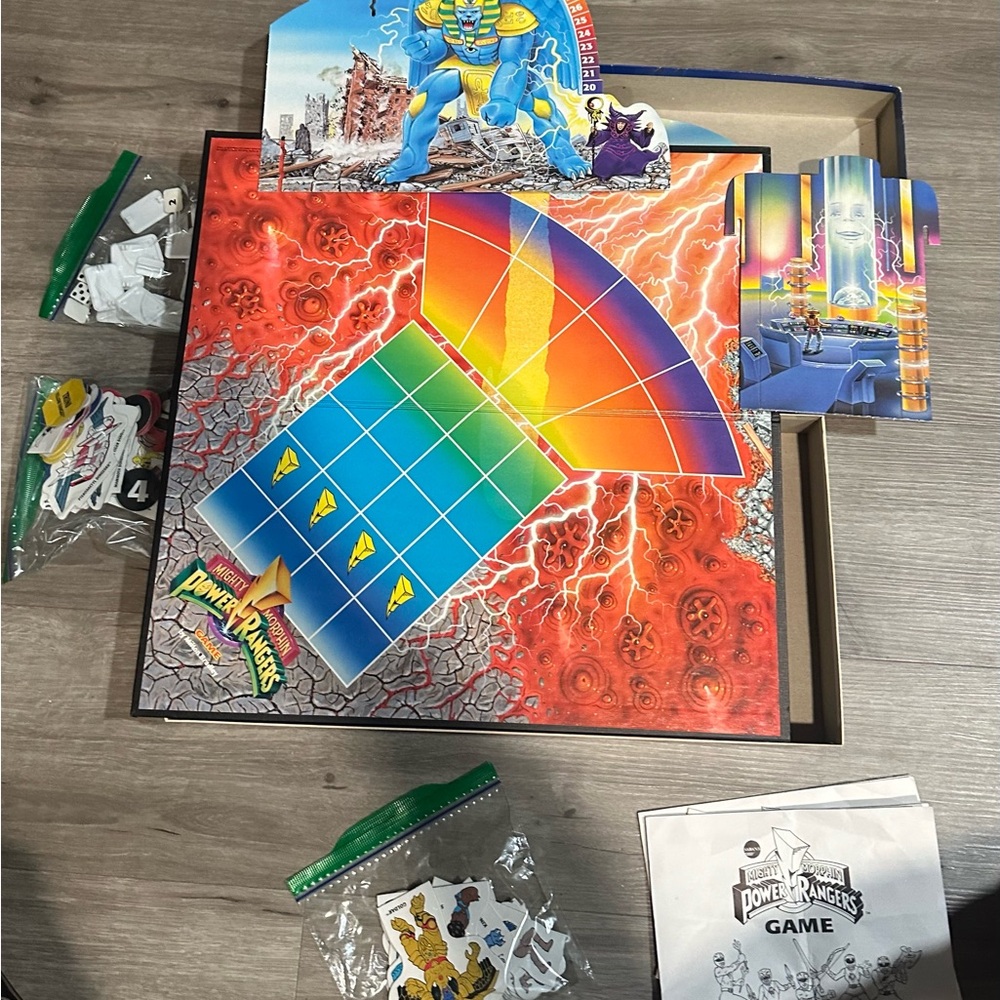 Vintage Power Ranger Boardgame - Picture 4 of 7